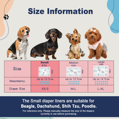 Oomicat dog diaper liners hook-loop fastening close-up showing secure stay-in-place fit