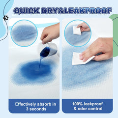 Oomicat Puppy Pads XL soft surface detail supports pet comfort.