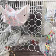 Oooct colorful paper rattan exterior decorating the cage and engaging pets