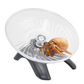 Oooct Hermit Crabs Wheel Toy side view with quiet rotation for peaceful play.