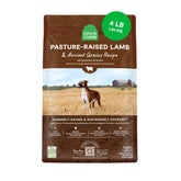 Open Farm ancient grains dry dog food in a bowl for balanced digestion