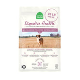 Open Farm digestive health dog food bag highlighting gentle digestion.