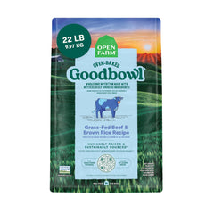 Open Farm Goodbowl oven-baked kibble with crunchy texture for a tasty meal