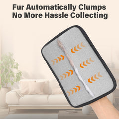 Oplope reusable pet hair remover glove reduces waste vs disposable rollers.