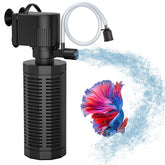 OQTTNEO aquarium internal filter with 360 bio sponge for crystal water and thorough filtration