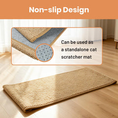 Ordora soft sisal surface provides a gentle paw feel while resisting daily wear