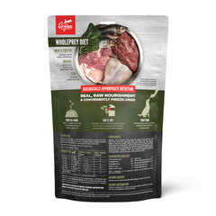 ORIJEN Epic Bites freeze-dried texture close-up highlights meaty crunch and enticing flavor