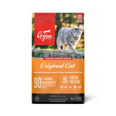 ORIJEN Original cat food 7lb bag front shows protein-rich nutrition for digestion.