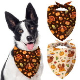Oritasy Thanksgiving bandanas pack front view for festive photos.