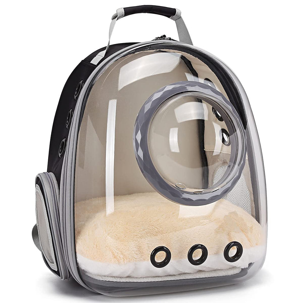 ORIZZP Bubble Cat Carrier Backpack with clear window for easy pet visibility during travel