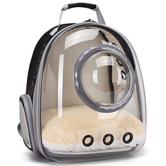 ORIZZP Bubble Cat Carrier Backpack with clear window for easy pet visibility during travel