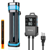 Orlushy 800W aquarium heater external controller enables safe temperature control