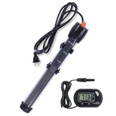 Orlushy submersible aquarium heater 300W in-tank setup provides stable warmth.