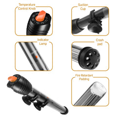 Orlushy submersible heater for saltwater use in marine tank setup