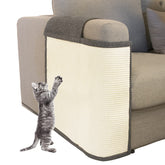 Oroonoko Cat Scratch Sofa Protector dark grey with natural sisal surface protecting furniture