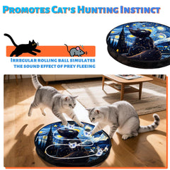 ORSDA Cat Toys Pouch durable-material ensures safe, long-lasting indoor fun during active play.