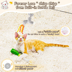 ORSDA Cat Toys purple aubergine teaser showcasing interactive solo play design