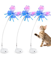 ORSDA replaceable butterflies accessory set highlights safe fabric design for playful cats