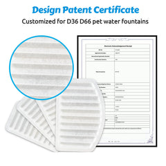 ORSDA resin and cotton filtration blocks debris for clearer water