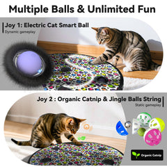 ORSDA smart-ball-movement-modes let cats choose fast or slow play.