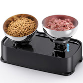 OSORD elevated cat bowl tilted 15° reduces awkward eating posture for cats
