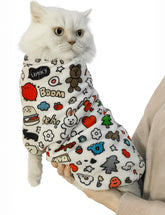 OSWCHIC Cat Wrap nails-trimming-setup keeps your cat calm during grooming.