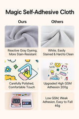 OSWCHIC Cat Wrap reusable-easy-clean simplifies aftercare for frequent grooming.