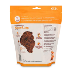 OTIS Wild Things Venison Lung Filets crisp bites—ready for training rewards and mindful snacking.