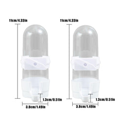 OTKARXUS bird water dispenser 2pcs provides clean, effortless watering for small birds.