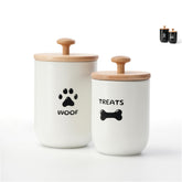 OTTENON large dog treat container front view highlighting ample storage for crunchy snacks
