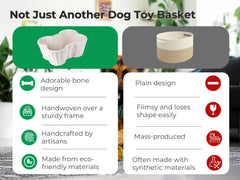 OtterPets basket demonstrating 17x13 inch dimensions for room planning