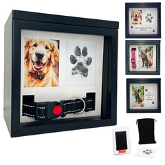 OtterPets dog urn photo display showing cherished memories