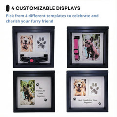 OtterPets paw-print inkpad kit demonstrates easy, smudge-free prints