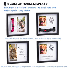 OtterPets paw print kit with inkless pad for clean, fast paw impressions.