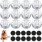 Oudain 12-pack dog scent tins for compact training sessions and rewards.