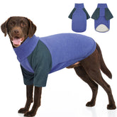 OUOBOB dog coat turtleneck stretchy sweater for large dogs keeps you warm outdoors.