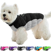 OUOBOB small dog coat with waterproof back-zip for dry walks