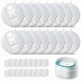 OUPUSES 16-pack filters for dog fountain keep water fresh for pets.