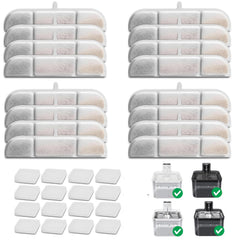 OUPUSES Downy Paws fountain filter pack 16 keeps water fresh for pets