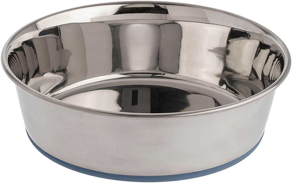 Our Pets Durapet bowl with rubber ring bottom for anti-slip feeding stability