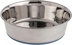 Our Pets Durapet bowl with rubber ring bottom for anti-slip feeding stability