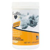 Our Pets premium catnip jar front view shows high potency catnip for engaging playtime.