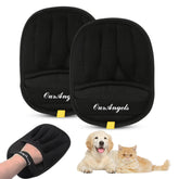 OurAngels pack of 2 gloves in box—storage-ready grooming kit