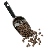 OurPets Durapet top-view scoop highlights precise portion control for feeding.