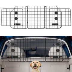 OUSHENG car dog barrier main panel extended blocks back seat for safer travel