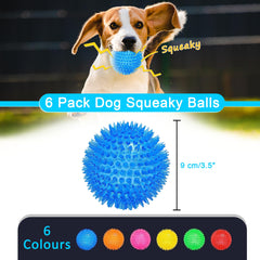 Ousiya spiky texture close-up shows durable odorless TPR for chewers.