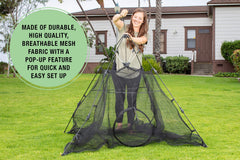Outback Jack Cat Tent Large Portable Carry Bag for travel.
