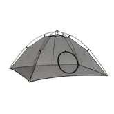 Outback Jack Cat Tent Large setup easy for quick outdoor play.