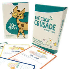 OutdoorBengal Click Crusade card set for cat training prompts and quick progress.
