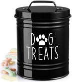 OUTNILI small dog treat container on counter with airtight seal for freshness and accessibility